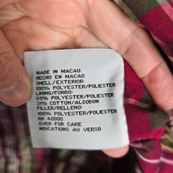 Vintage Jaclyn Smith Camel Brown Quilted Suede Collar Chore Coat Jacket - Picture 7 of 8